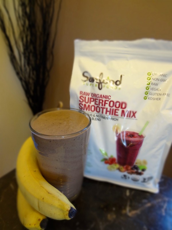 Sunfood Superfood raw organic superfood smoothie mix