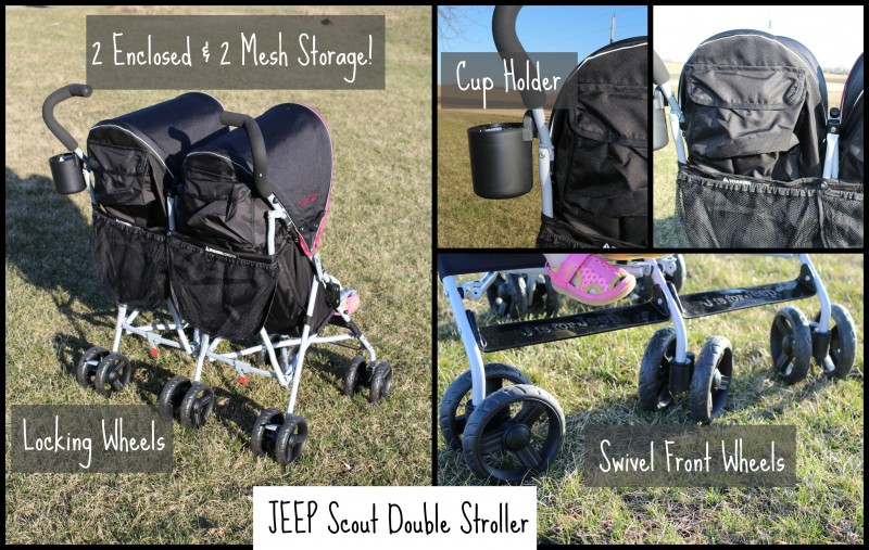 delta children double stroller