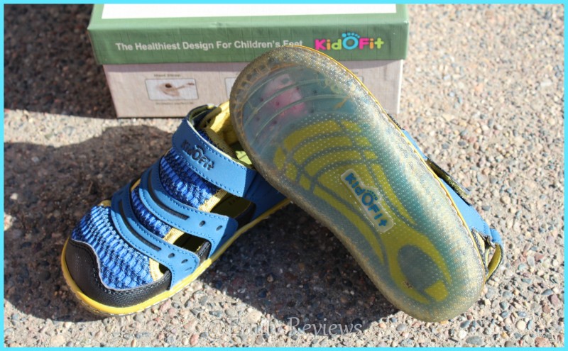 KidOFit Children's Shoes Blue Coral Boys & Toddlers Sandal Sneakers ~ Heading To Disney In Style & Comfort