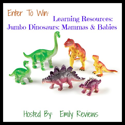Learning Resources ~ Jumbo Dinosaurs: Mammas & Babies Review & Giveaway (US) 3/27