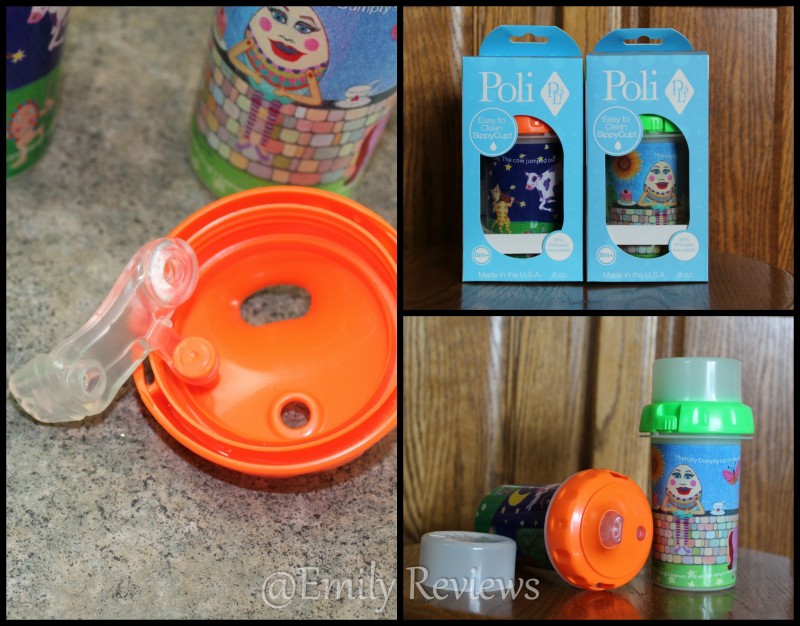 Poli Sippy Cup! Poli is easy-to-clean, totally safe and the designs are totally adorable.