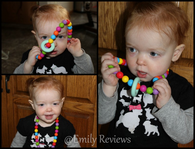 Child Rainbow Silicone Sensory Necklace. Kid Sensory Necklace ~ Little Sunshine Boutique ~ Teething Necklaces, Carrier Accessories, & Child Necklace