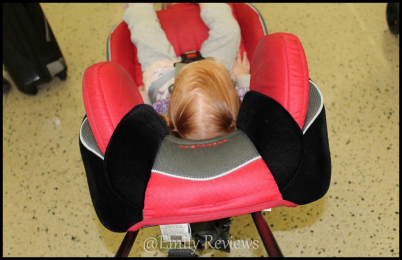 Britax Car Seat Travel Cart makes flying, traveling, or vacationing with carseats easy!