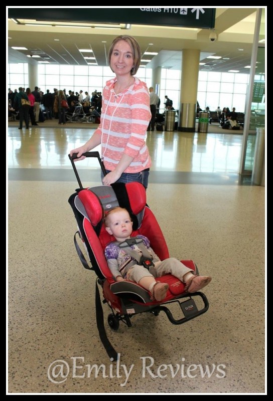 cart for car seat airport