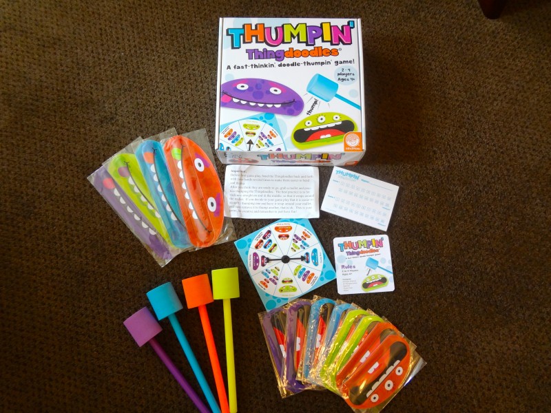 MindWare Thumpin' Thingdoodles Game review and Giveaway