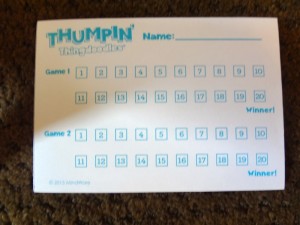 MindWare Thumpin' Thingdoodles Game review and Giveaway