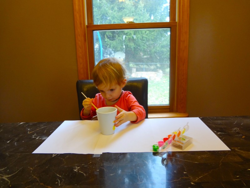 MindWare Paint Your Own Porcelain Flower Pots Review and Giveaway