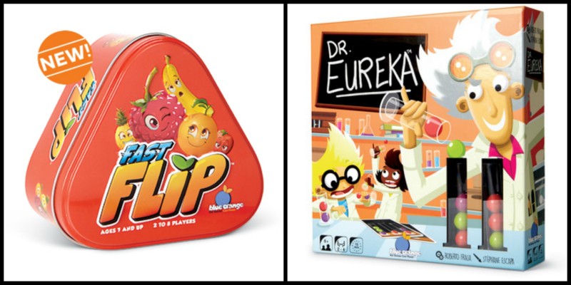Blue Orange Games ~ Fast Flip & Dr. Eureka