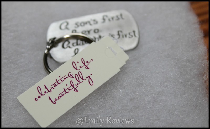 Isabelle Grace Jewelry Dad Keychains ~ Perfect gift idea for dads on Father's Day