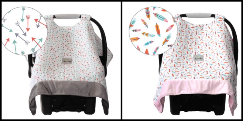 Itzy Ritzy Launches Exclusive Prints at Babies "R" Us for their Muslin Car Seat Cover and Shoppy Cart & High Chair Cover