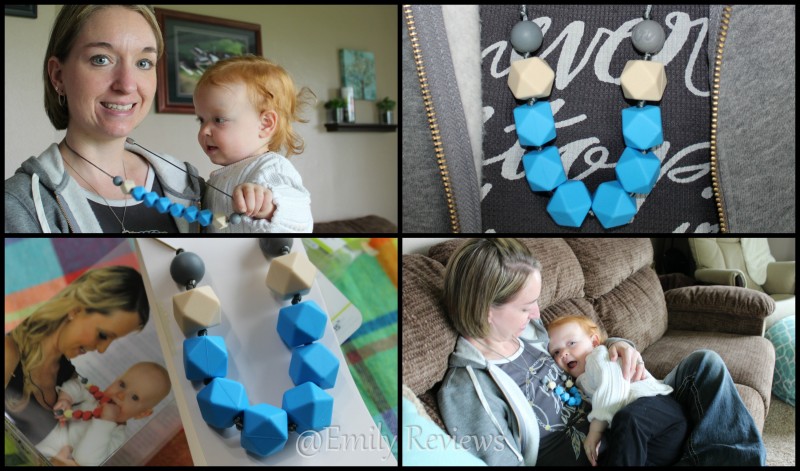 Itzy Ritzy ~ Eco Friendly, Kid Friendly, Easy & Fun To Use Products: Chewable Mom Jewelry Cube Necklace