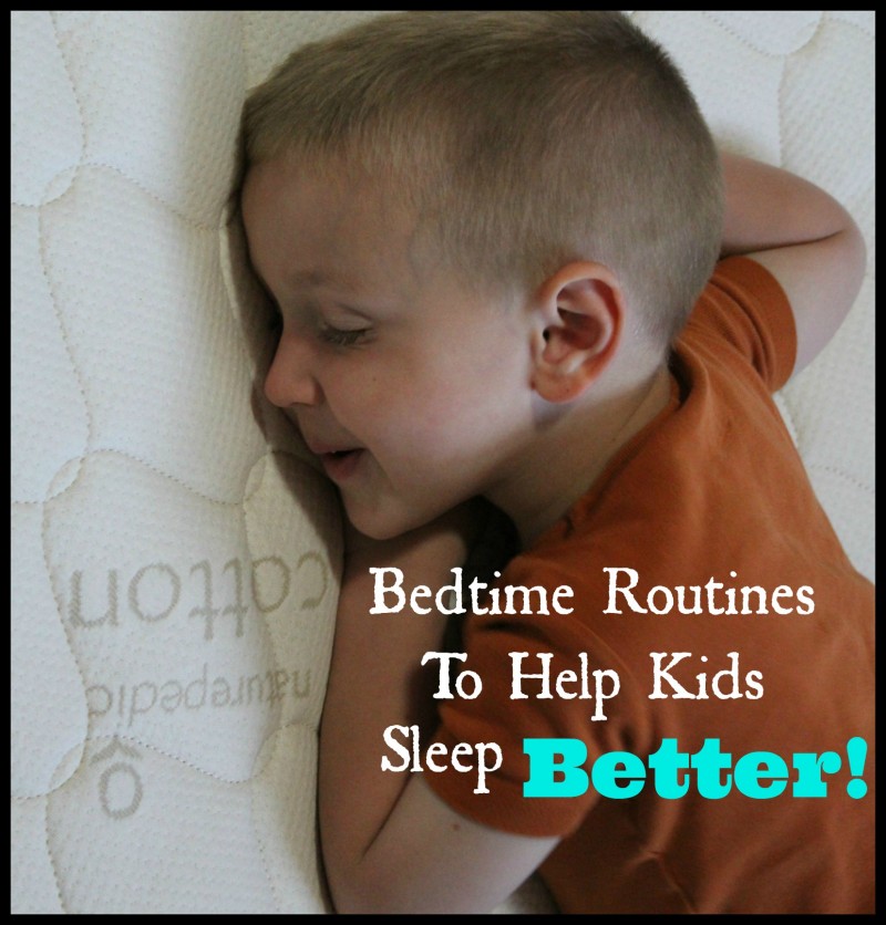 Bedtime Routines To Help Children Sleep Better