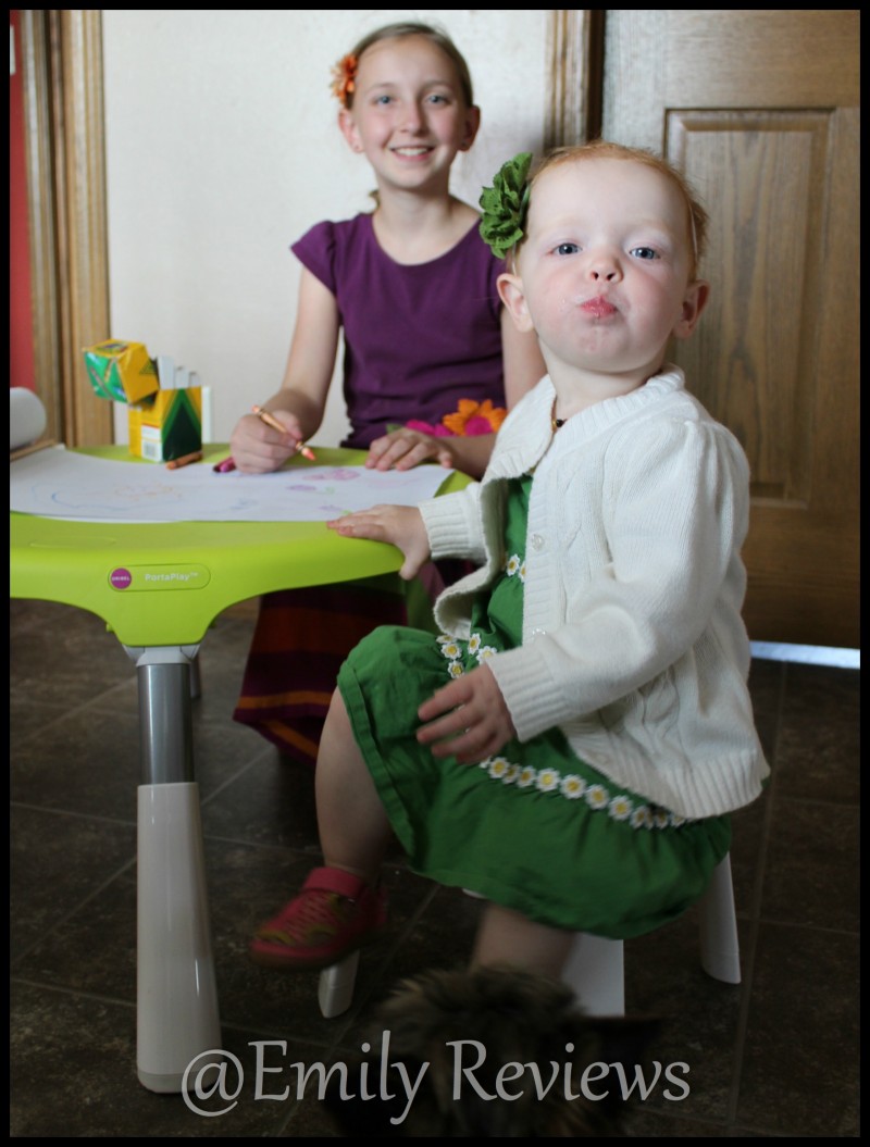 Oribel's PortaPlay Infant/Toddler Play Table, Exersaucer, Convertible Activity Center
