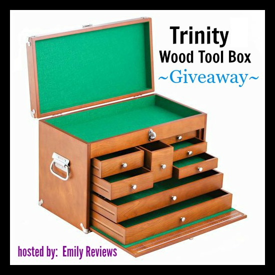 Trinity International Wood Tool Box Giveaway #Father's Day Gift Guide Idea