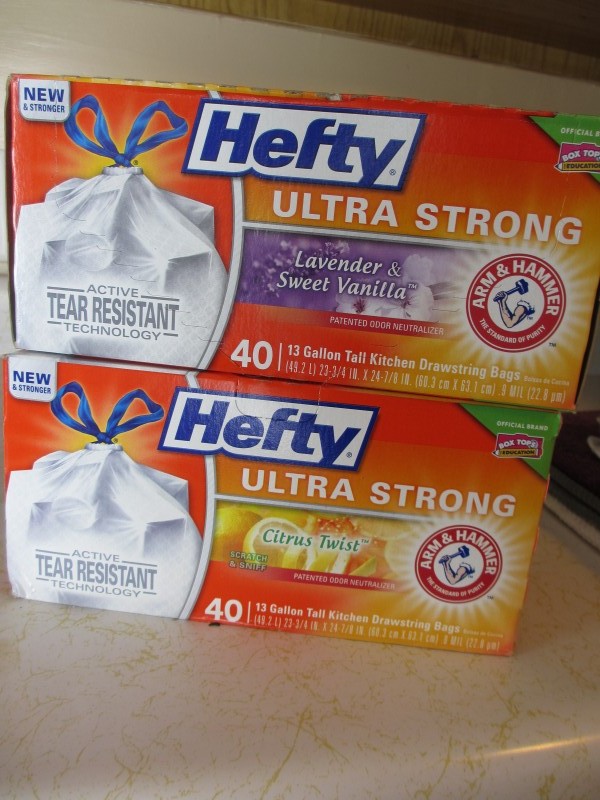 Heft ultra strong trash bags