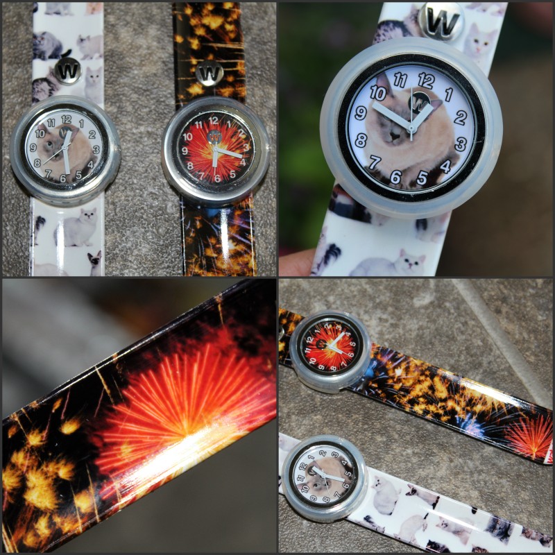 Watchitude ~ Telling Time Has Never Been So Much Fun! Slap band watch!