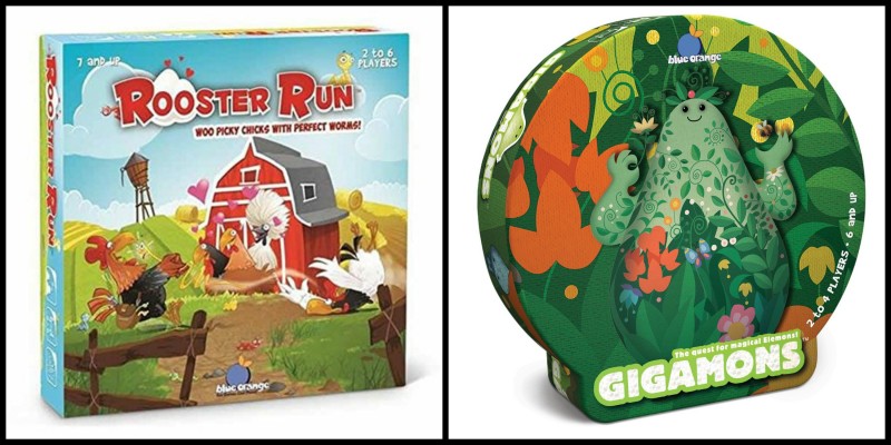 Blue Orange Games ~ Rooster Run & Gigamons