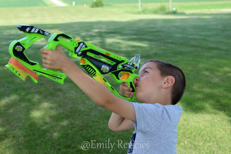 Super Impulse Heats Up Summer Fun With Hot New Toys ~ World's Smallest and Precision RBS the Talos, the Chiron, and the Hyperion : The Chiron Rubber Band Launcher Shooter Gun