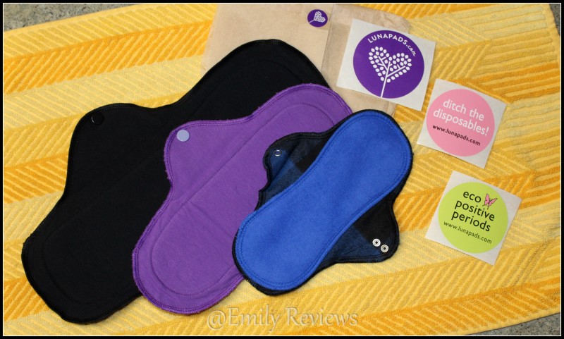 Luna Pads ~ Performa Maxi, Performa Super, & Mini Pantyliner Review + Discount Code ~ Reusable pads that offer premium performance, ultra comfort, and fast dry wear.