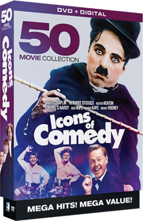 Enjoy the Icons of Comedy with Mill Creek Entertainment Megapack Movie Collections