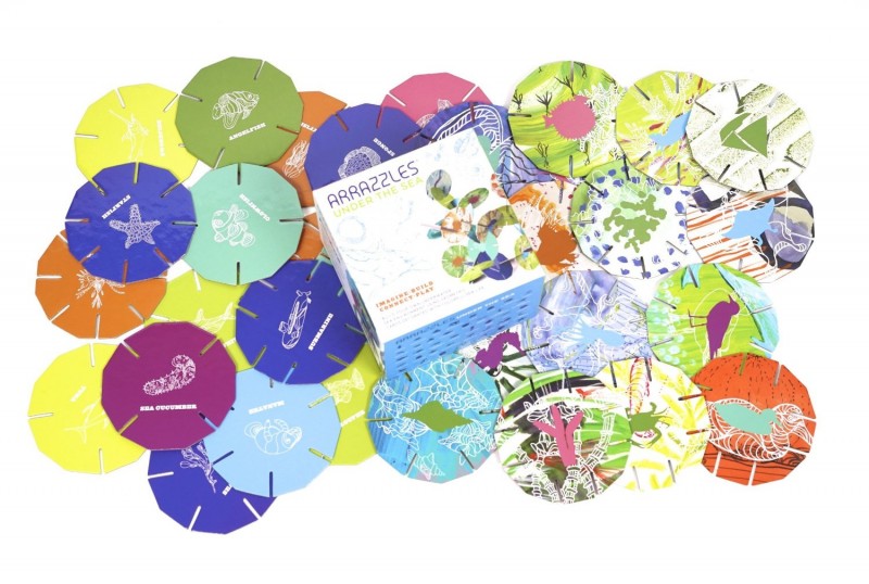 Funnybone Toys ~ Beat Summer Boredom With Games ~ Arrazzles Under The Sea Imagine. Build,Connect, and Play