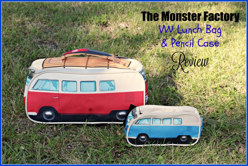 The Monster Factory’s 1965 VW Camper Van Lunch Bag and Pencil (Accessories) Case {For Back-To-School}