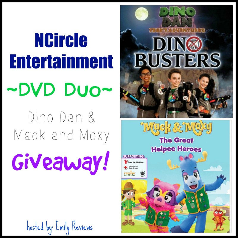 NCircle Giveaway: NCircle Entertainment Presents Dino Dan Dino Busters & Mack And Moxy + Giveaway (US & Canada) 8/15