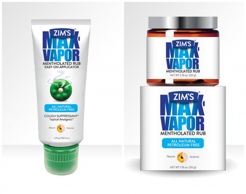 Zim's Naturally Based Innovative Products. Check out the Zim's Max Vapor Mentholated Rub in both tube or jar form for relief from itching associated with rashes, poison ivy, insect bites, dermatitis, and more.