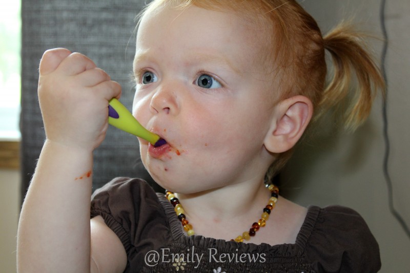 b.box Innovative Baby & Toddler Feeding Essentials: Sippy Cup Grape, Bowl & Straw in passion splash, plate in passion splash, and Toddler Cutlery Set in passion splash.