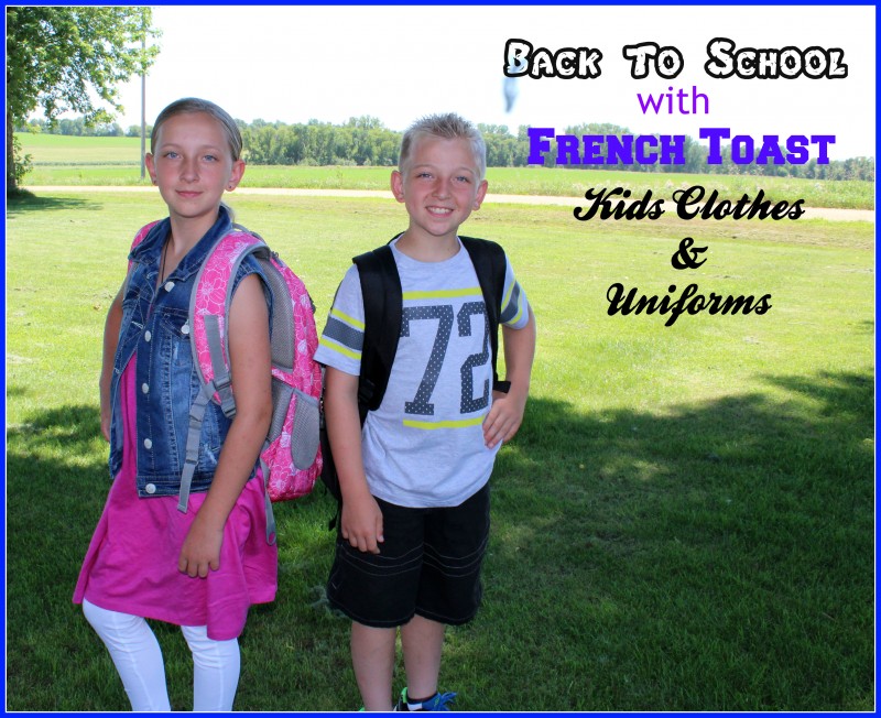 French Toast Kids ~ Back To School Style! Affordable and stylish active wear, kids clothes, and even school uniforms!