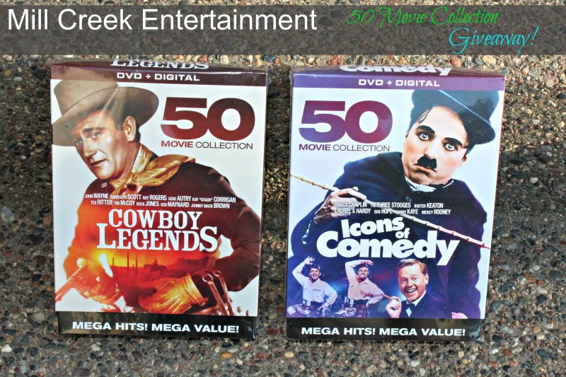 Mill Creek Entertainment Giveaway: Enjoy Icons of Comedy and Cowboy Legends with Mill Creek Entertainment Megapack Movie Collections on DVD