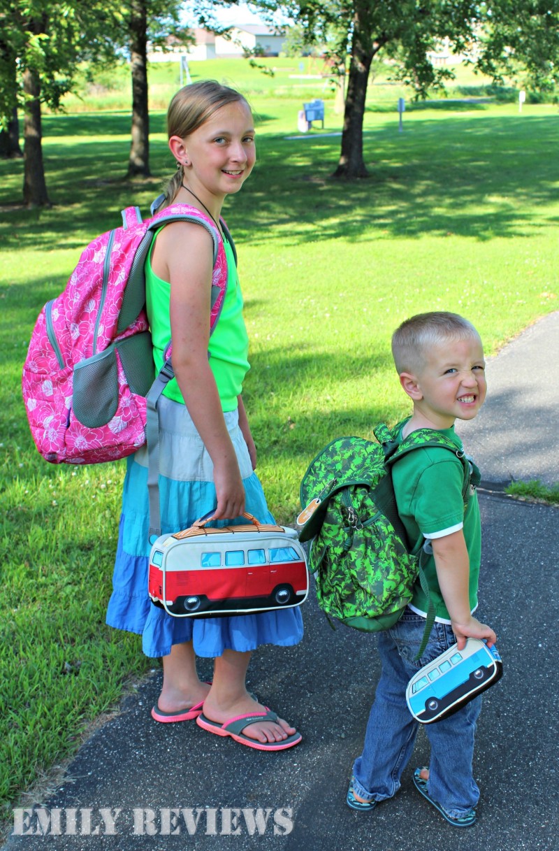 The Monster Factory’s 1965 VW Camper Van Lunch Bag and Pencil (Accessories) Case {For Back-To-School}