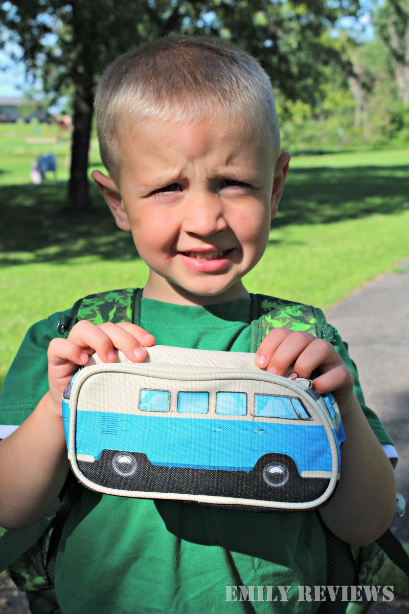 The Monster Factory’s 1965 VW Camper Van Lunch Bag and Pencil (Accessories) Case {For Back-To-School}