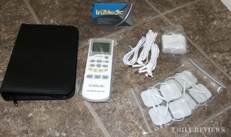 truMedic TM 1000PRO Deluxe TENS Unit Electonic Pulse Massager