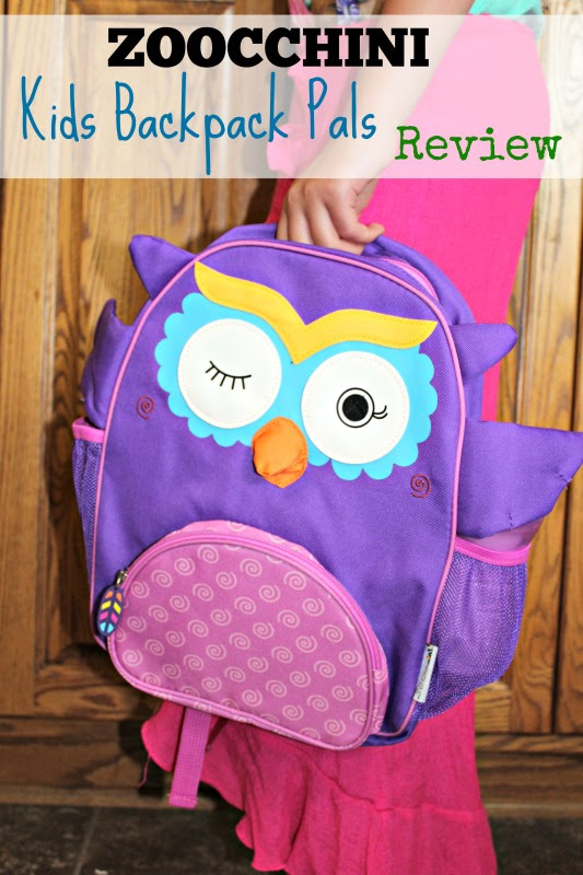 Zoocchini Kids Backpack Pals ~ Olive The Owl Children's Backpack Schoolbag in whimsical fun characters