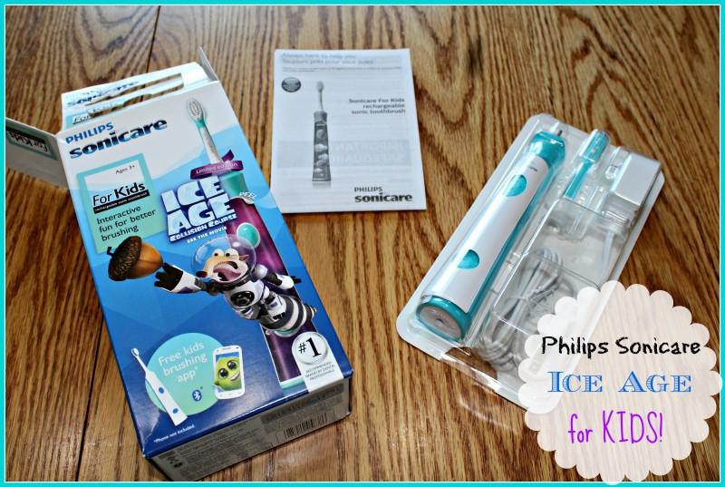 Philips Sonicare {Teams Up with Ice Age: Collision Course} ~ Children's Electric Toothbrush