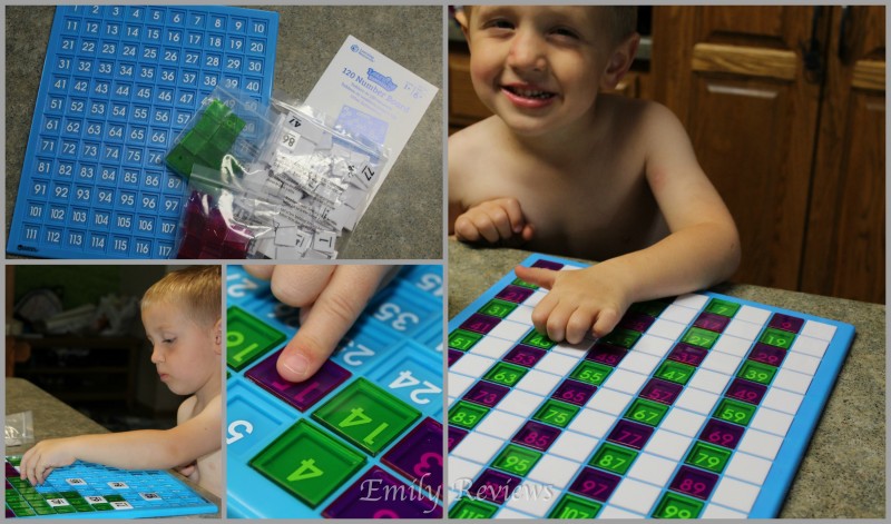 Learning Resources ~ Back To School With Their Learning Essentials Counterpillar & 120 Number Board