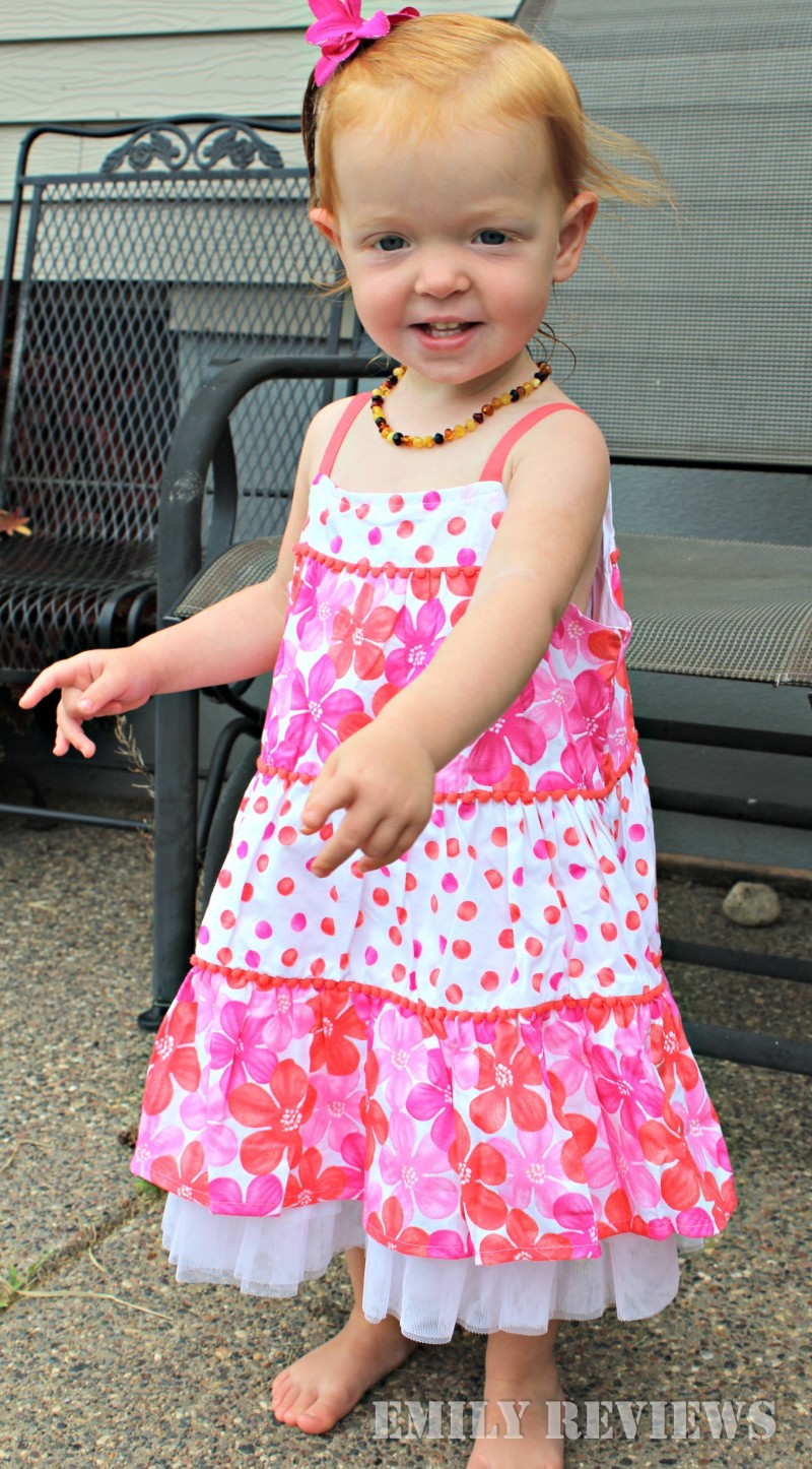 LittleMe ~ Fun Fashions For Infants & Toddlers {Review} #LittleMe ~ Beautiful Floral Tierred Sundress For Summer
