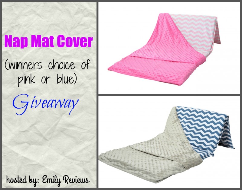Nap mat Giveaway ~ From Nap Mat Carriers. Enter to win a cotton/minky cover for your nap mat!