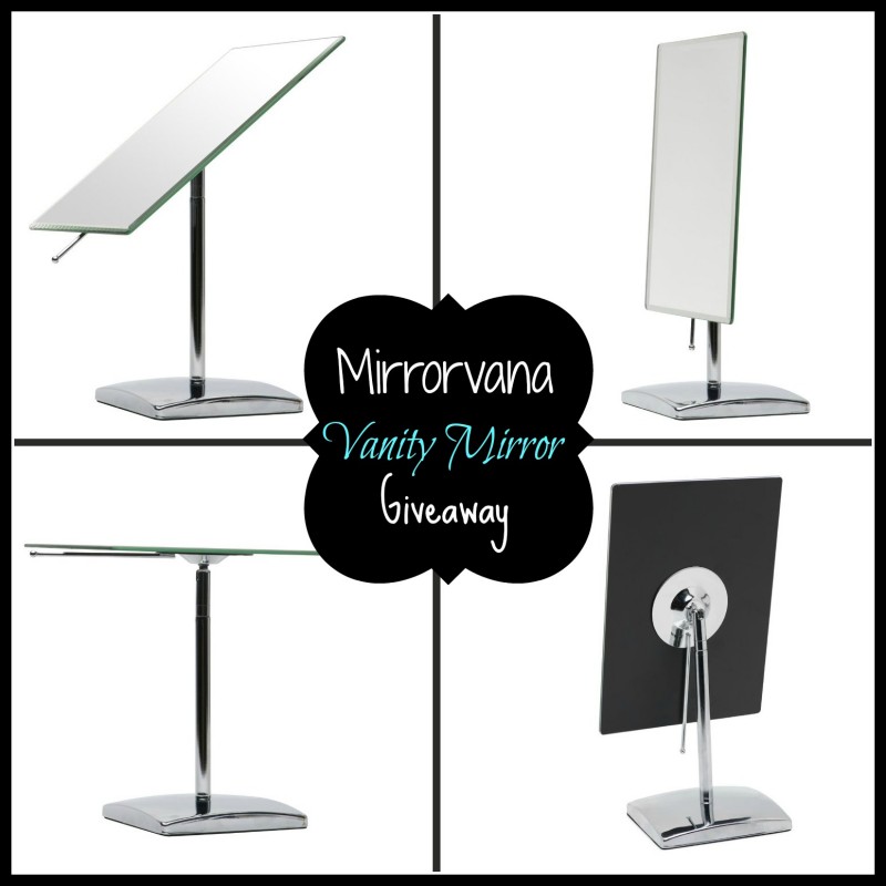 mirror giveaway: Mirrorvana Rectangular Vanity Makeup Mirror