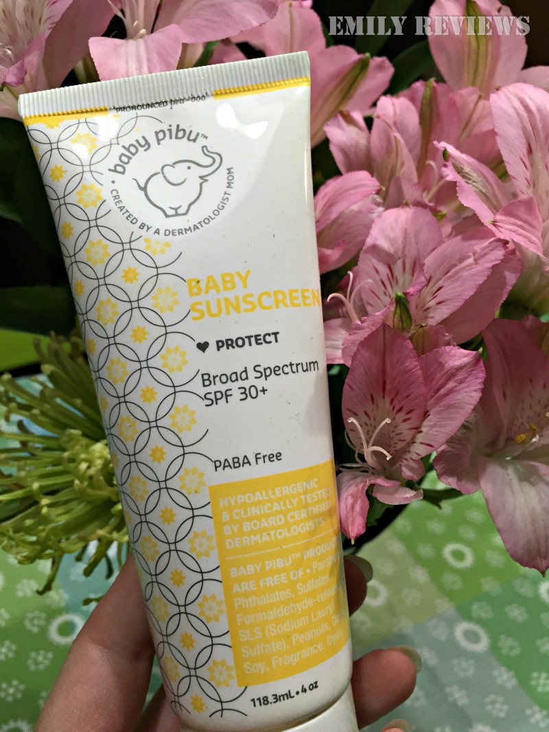 Baby Pibu SPF 30+ Baby Sunscreen: Baby Pibu ~ Dr. Amy's Daily Four: Amazing skin care line created by a dermatologist mom that offers specially formulated products and step-by-step instructions to give parents the confidence they need.