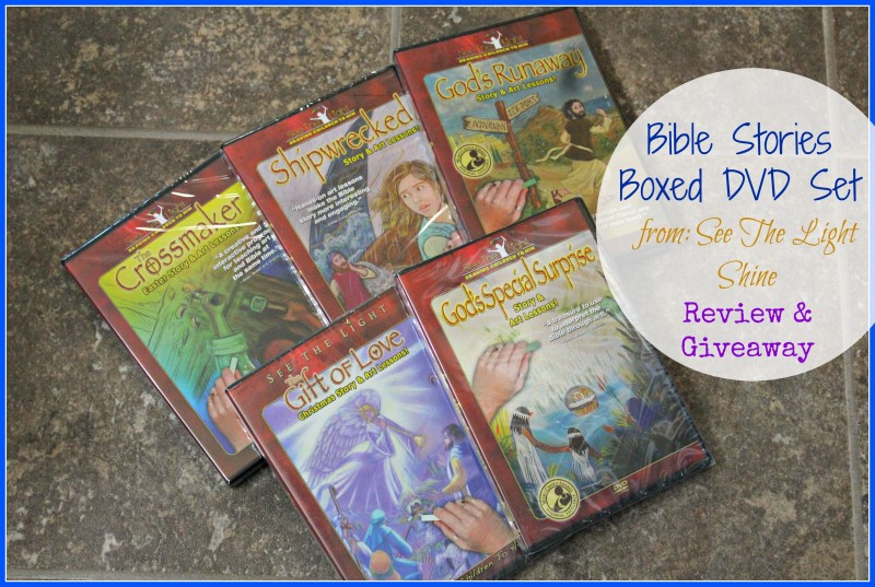 5 DVD Bible Story Set {From See The Light} Review