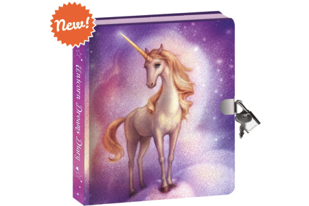 Peaceable Kingdom ~ Unicorn Dreams Invisible Ink Pen Diary and Preschool Numbers Learning Pair Up Puzzles