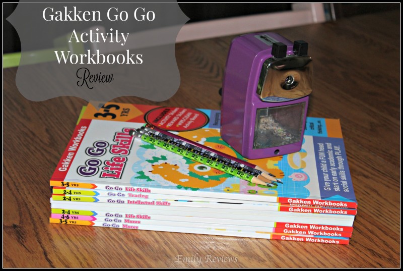 Gakken’s Go Go Series Activity Workbooks For 2-5 Year Olds {Review}