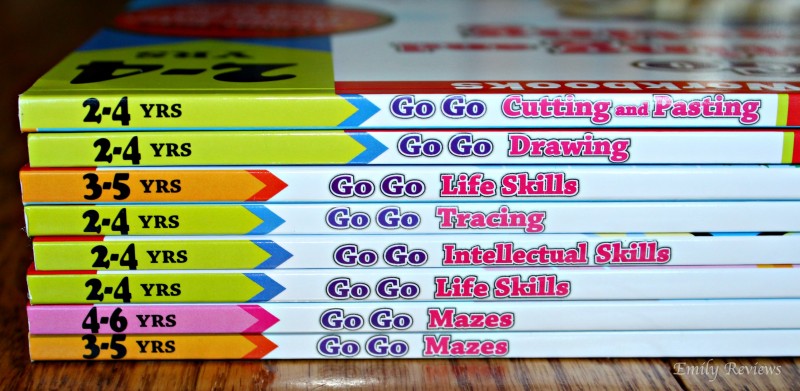 Gakken’s Go Go Series Activity Workbooks For 2-5 Year Olds {Review}