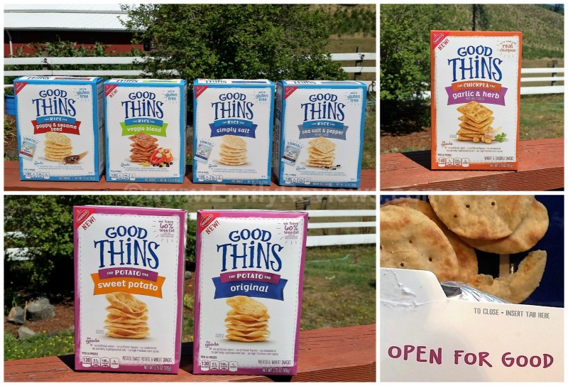 Wholesome Savory Crackers : good thins