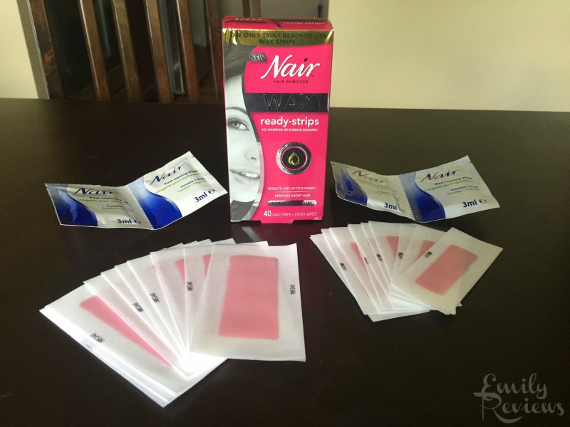 Nair Nourish Wax Ready Strips New Products Giveaway Ends 10