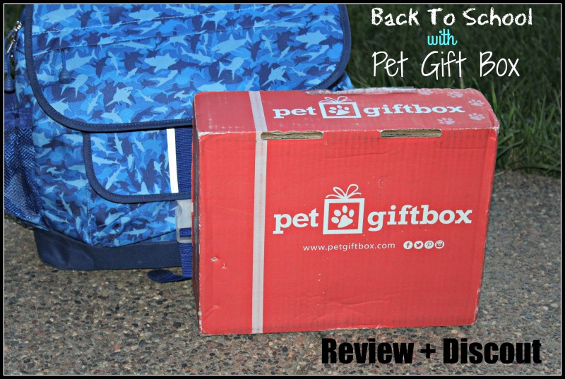 Pet Gift Box ~ September Welcome Back To School {+ Discount Code}