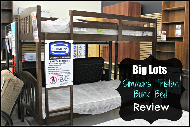 Big Lots Simmons Tristan Bunk Bed, Big Lots Bunk Beds Recalled