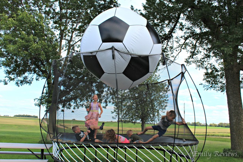 GoFloats Giant Inflatable Soccerball - 6 Feel Tall & So Much Fun